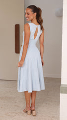 Jayde Knit Dress - Light Blue