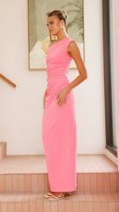Lilah Maxi Dress - Pink