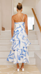 Nalani Maxi Dress - Blue Print