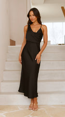 Audrey Maxi Dress - Black
