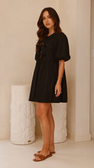 Arana Mini Dress - Black