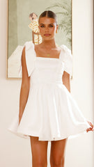 Annette Mini Dress - White