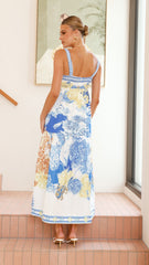 Saleema Maxi Dress - Blue Doll