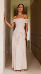 Manalla Maxi Dress - Stone