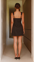 Banksia Mini Dress - Black
