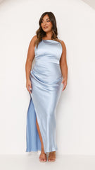 Ava Maxi Dress - Blue