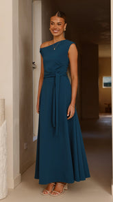 Gemma Maxi Dress - Teal