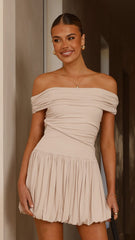 Manalla Mini Dress - Stone