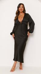 Amara Maxi Dress - Black