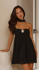 Haven Mini Dress - Black