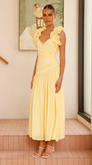 Alma Maxi Dress - Yellow