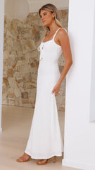 Evelyn Maxi Dress - White