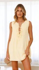 Sahara Mini Dress - Yellow