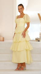 Lanelle Maxi Dress - Yellow
