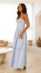 Isabella Maxi Dress - Blue
