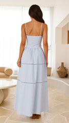 Isabella Maxi Dress - Blue