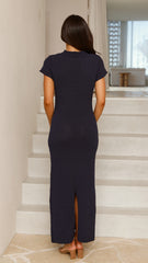 Valise Maxi Dress - Navy