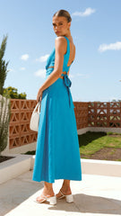 Kimberley Maxi Dress - Blue