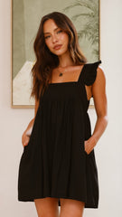 Josifine Mini Dress - Black