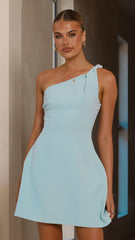 Katalina Mini Dress - Blue
