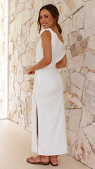 Simone Maxi Dress - White
