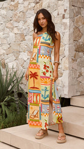 Cerilla Maxi Dress - Ashna Print