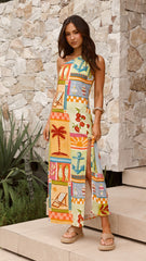 Cerilla Maxi Dress - Ashna Print