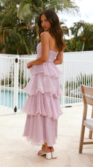 Lanica Maxi Dress - Lilac