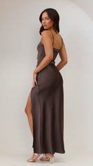 Ilana Maxi Dress - Espresso