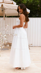 Isabella Maxi Dress - White