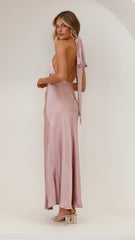 Amalia Maxi Dress - Dusty Pink