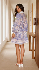 Zareen Long Sleeve Mini Dress - Bliss Doll