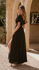 Charlize Maxi Dress - Black