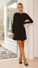 Amity Mini Dress - Black