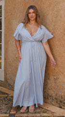 Charlize Maxi Dress - Blue