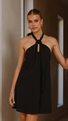 Maja Mini Dress - Black