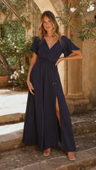 Charlize Maxi Dress - Navy