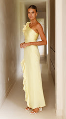 Zaida Maxi Dress - Yellow