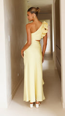 Zaida Maxi Dress - Yellow