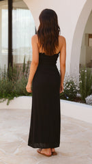 Kahli Maxi Dress - Black