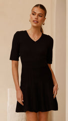 Jasmyn Mini Dress - Black