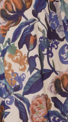 Aida Long Sleeve Maxi Dress - Azure Blue