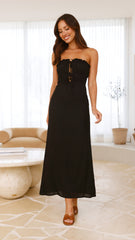 Kahli Maxi Dress - Black