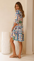 Tabitha Mini Dress - Lorelei Print