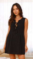 Sahara Mini Dress - Black