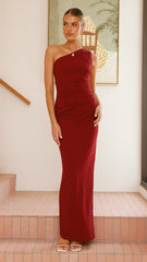 Cataleya Maxi Dress - Wine