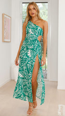 Cove Maxi Dress - Santino Green