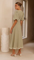 Nakisha Maxi Dress - Sage