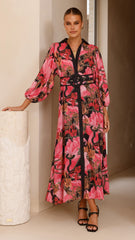 Lucinda Maxi Dress - Pink