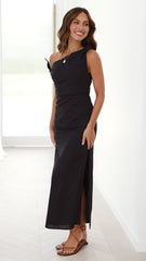 Simone Maxi Dress - Black